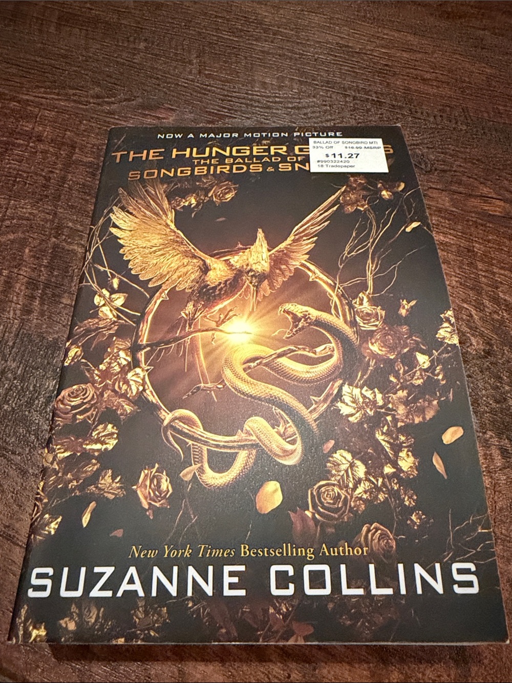 The Hunger Games: Ballad of Songbirds & Snakes - Black & Gold Cover